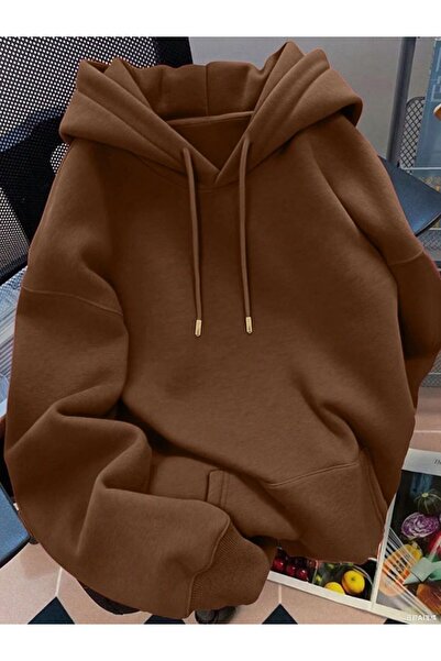 classy moda Unisex Hooded 3-Thread Combed Cotton Sweatshirt