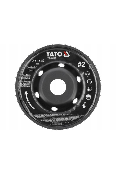 VOREL by YATO YATO Disc de frezare integral pentru polizor, pentru suprafețe ...