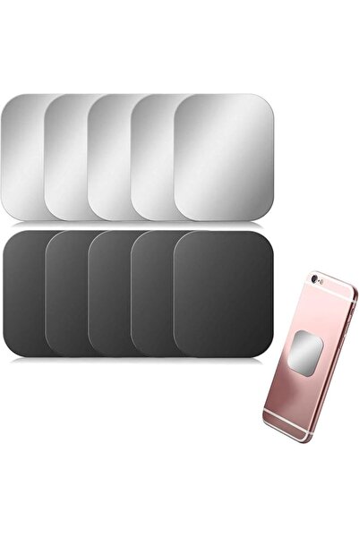 Generic Magnetic Phone Mount Plates, Adhesive Metal Stickers for Car Holder a...