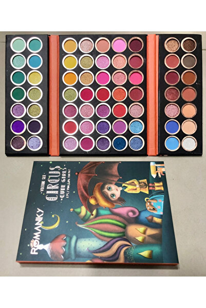 ROMANKY Trusa/Paleta-Fard 2133 pentru ochi 63 culori