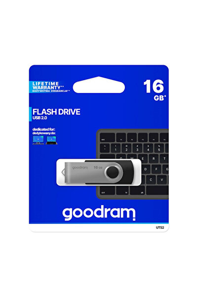 Goodram Μονάδα Flash USB USB 3.0, Twister, μαύρο, 16GB