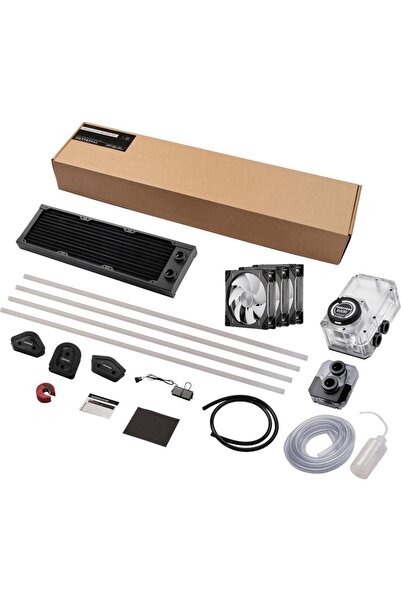 Phanteks Glacier EZ-Fit 360 D30-KIT Black Water Cooling Kit