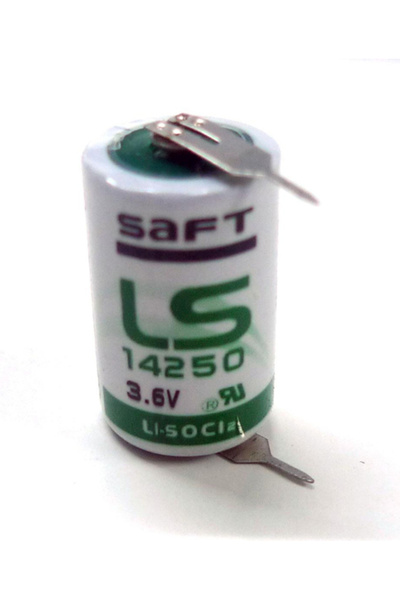 Saft LiSoCl2 LS 14250 2 PF 1/2 AA Μπαταρία Λιθίου CR 14250 3.6V 1 τεμάχιο