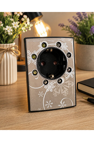 SimsLight Led Işıklı Prizli Gece Lambası