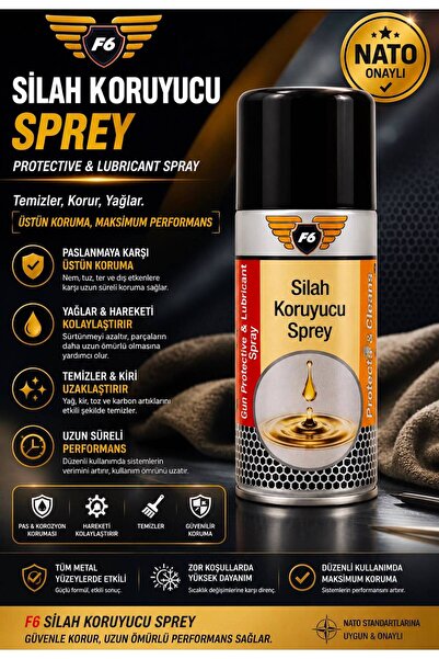 F6 SİLAH KORUYUCU SPREY 100ML