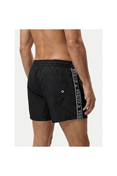 Guess Șorturi de înot pentru bărbați F6GT00WN162 Negru