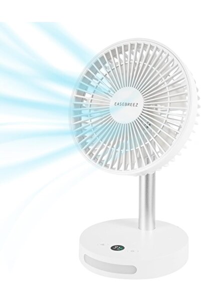 HXD Zoomlion Personal Desktop Fan with 3 Speed Settings, Quiet USB Portable C...