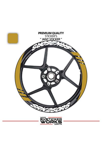 ARONA Rks srk250rs wide rim cover sticker decal model 16-piece set high quali...