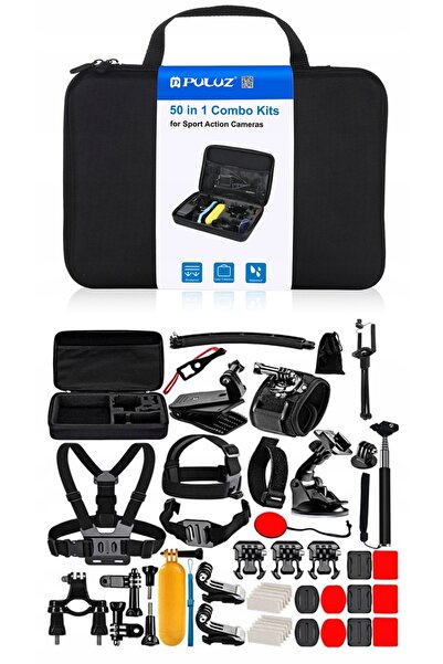 PULUZ Sistem de prindere pentru rucsac PKT39 Combo Kits (50 în 1)