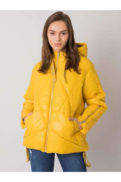 Sublevel Women's Jacket, Sublevel, Polyester, Long Sleeve, Yellow, model D500...