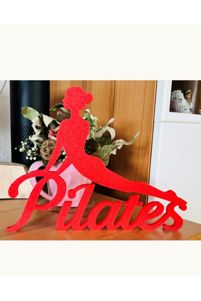 Karis ART Pilates Temalı Sanatsal Biblo - Dekoratif Yoga Figür - 3D Tasarım D...