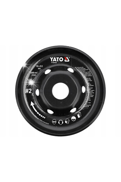 yato Disc abraziv profilat 120mm # 2