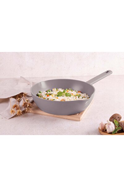 Berlinger Haus Tigaie adâncă antiaderentă Taupe 24cm BH-8090