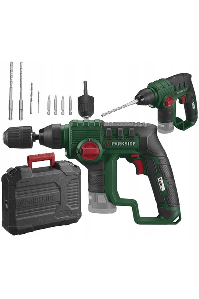 PARKSIDE Bormașină cu acumulator PBHA A1 12V SDS+ Set + Cutie