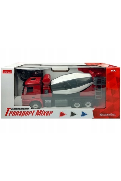 Rastar R/C Mercedes-Benz Arocs 1:14 Czerwone Pilot