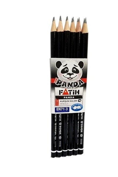 FATİH KALEM Pencil Panda - 10 Pieces