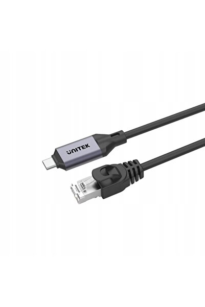 NO BRAND Cablu adaptor Unitek USB C - RJ-45 (LAN) cablu de rețea 2m