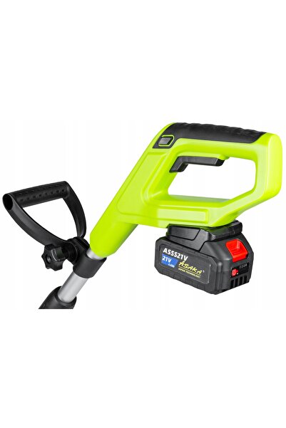 asaka Ștergător de zăpadă electric cu acumulator, lopată de 30cm, 2 acumulatori