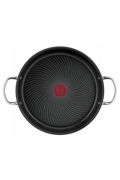 TEFAL Tigaie cu capac și mânere Infinite H8157125 26 cm oțel inducție