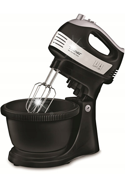 Zelmer Mixer cu bol ZHM2459B 700W 5 viteze Turbo 2 palete 2 cârlige