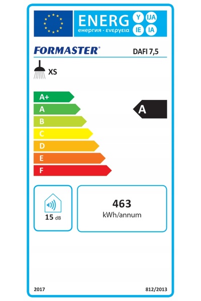 Dafi Încălzitor de apă instantaneu sub chiuvetă 7,5 KW
