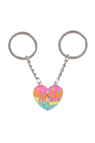 OEM Breloc fashion, model inimă, 9 cm – accesoriu cool pentru chei, geantă sa...