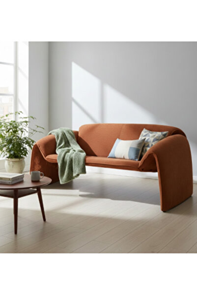 Palma homez Modern Orange Sofa, an essential piece that adds vitality and war...