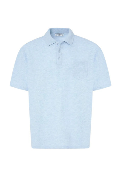 SÜVARİ Büyük Beden Polo Yaka Waffle Erkek T-Shirt Sts1014000004