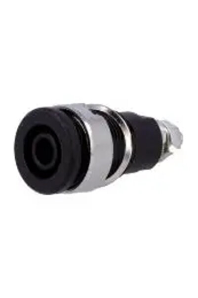 OEM Bucsa panou pentru conector banana 4mm negru GBC 18505802