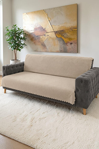 Vivanni Home Bambu Süngerli Esnek Bohem Koltuk Örtüsü Yumuşak Yüzey Makinede ...