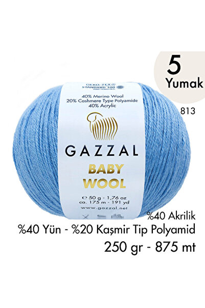 Gazzal Baby Wool 813