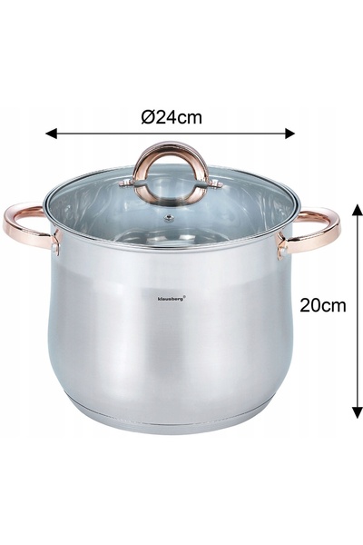 NO BRAND Klausberg Golden Rose Ghiveci Tradițional 8,6 L