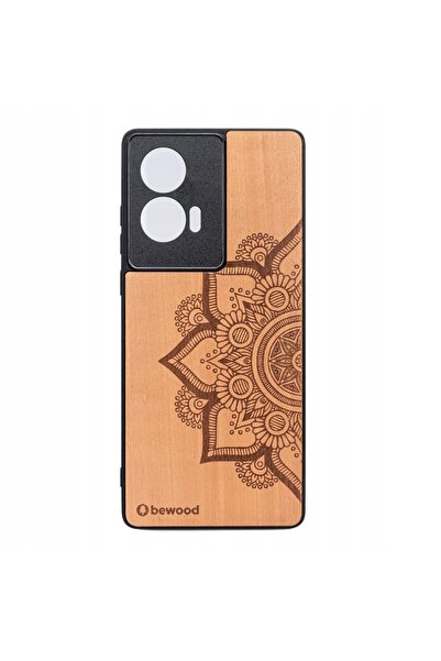 BewooDesign Husă din lemn Bewood pentru Motorola Edge 50 Fusion MANDALA JABŁOŃ