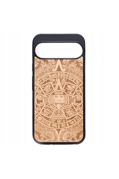 BewooDesign Husă din lemn Bewood pentru Google Pixel 10 Pro XL AZTECKI KALEND...