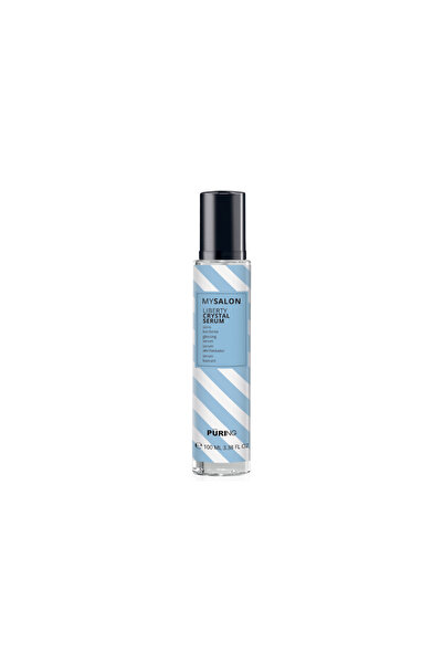 PURING Mysalon Flaxseed Oil Shine-Enhancing Anti-Frizz Hair Serum for Damaged...