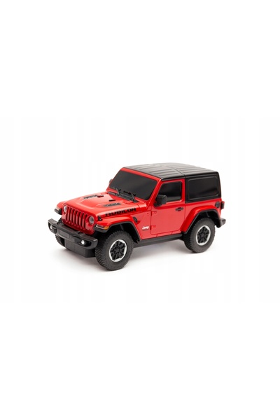 Rastar Group Jeep Wrangler JL scară 1:24 Rastar 79500 mașină telecomandată roșie