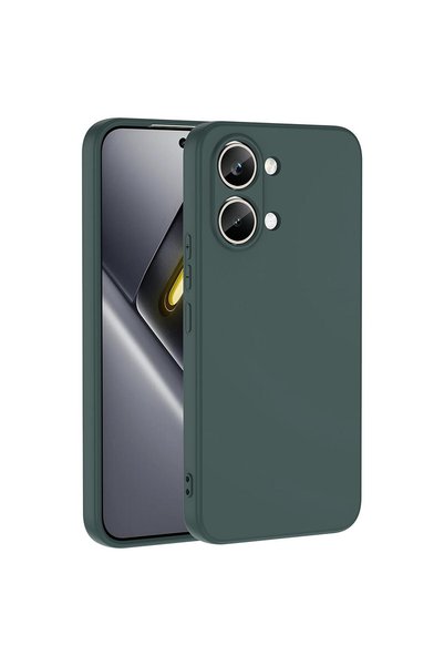 Microsonic Xiaomi Poco X8 Pro Max Compatible Case Groovy Soft Dark Green