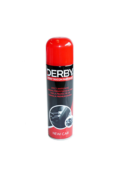 Derby Spray cu silicon parfumat pentru bord New Car 220 ml