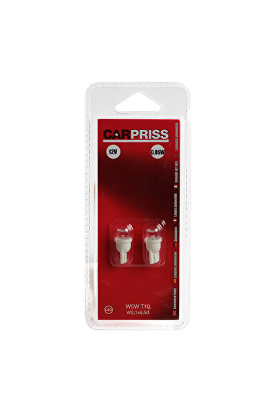 CARPRISS Bec T10 12V 5W W2,1x9,5d Set 2 buc