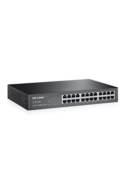 TP-LINK Επιτραπέζιος Διακόπτης TL-TL-SF1024D, 10/100Mbps, 24 Θύρες, Έκδοση. 3.0