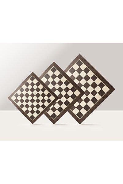 Sunrise Chess & Games Chessboard size no. 5 (without notation) WENGE/sycamore