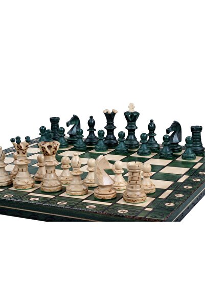 Sunrise Chess & Games Traditional chess Top Bottom Set AMBASSADOR CHESS/insert
