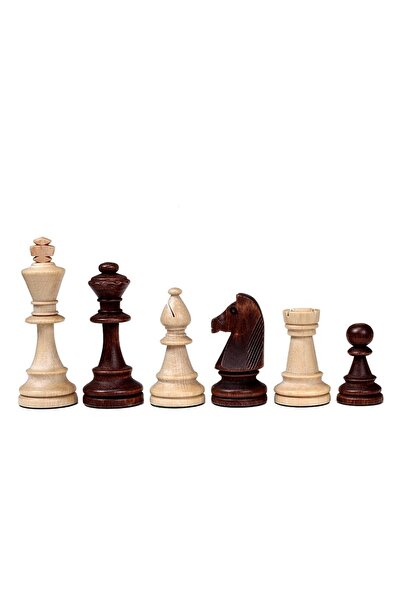 Sunrise Chess & Games Staunton chess Top Bottom Set no. 6, wood