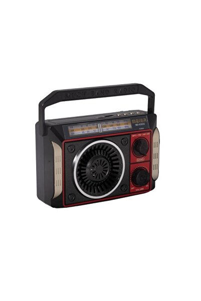 Meier MD-9393 Επαναφορτιζόμενο Ραδιόφωνο Γραφείου USB FM/AM/SW
