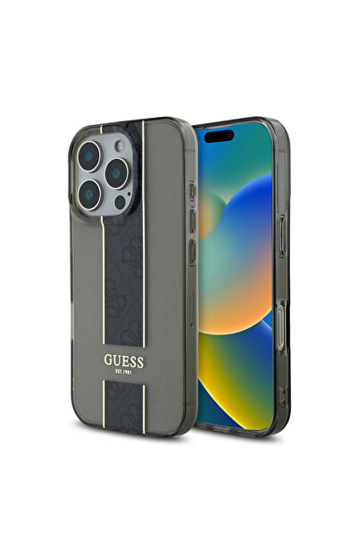 OEM Guess Translucent IML 4G Middlestripe Case Θήκη προστασίας από σιλικόνη –...