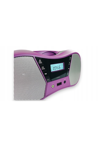 ELTRA Radio și player CD LILA2 BT Bluetooth Roz