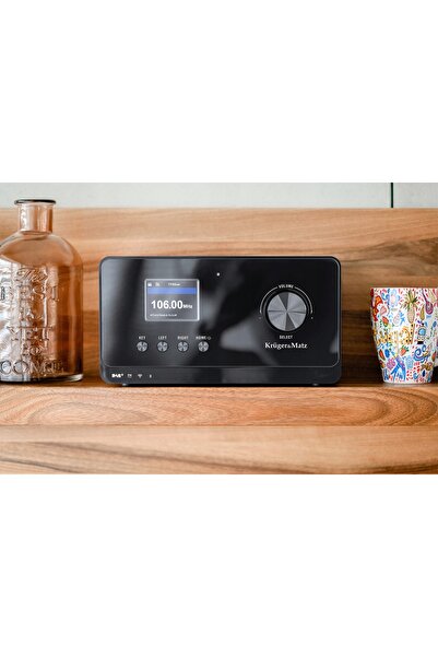Kruger&Matz Radio KM 816 DAB+ FM BT Negru