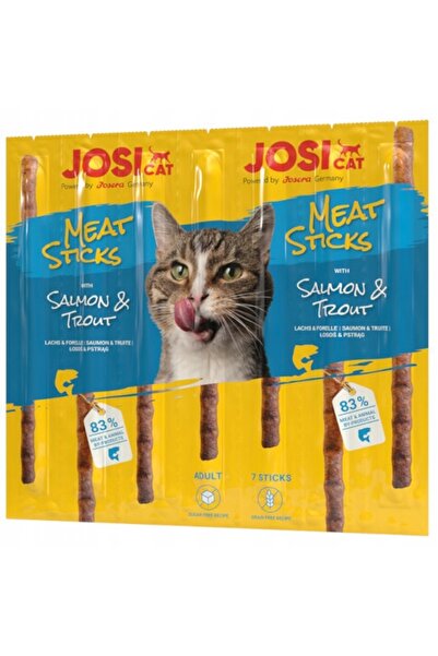 NO BRAND Delicatesă pentru pisici JOSICAT Batoane de carne Somon și păstrăv 35 g