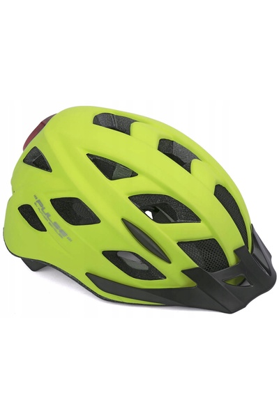 Author Cască de ciclism Pulse LED X8 Galben MTB (mărimea M)