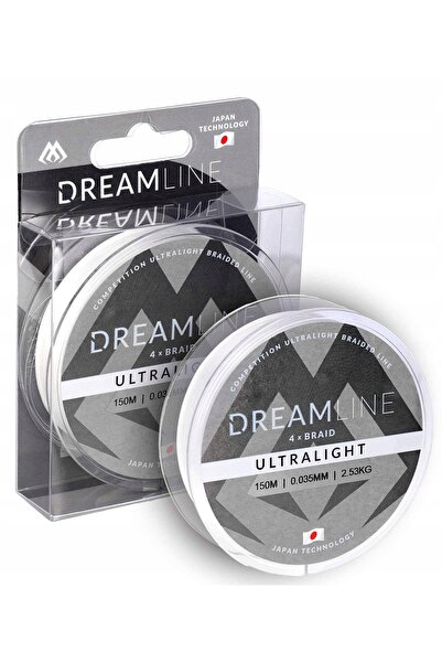 NO BRAND Plecionka MIKADO Dreamline Ultralight 0,047 mm / 150 m Alb